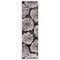 World Rug Gallery Contemporary Floral Design Non Shedding Soft Area Rug 2' x 7' Black 400BLACK2x7 - alternate 4
